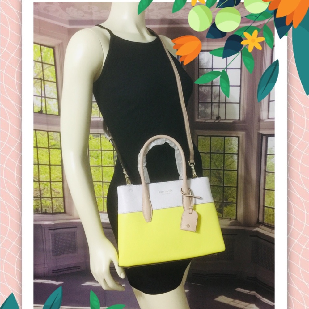 Kate Spade Eva Satchel Crossbody top zip bag - Picture 2 of 13